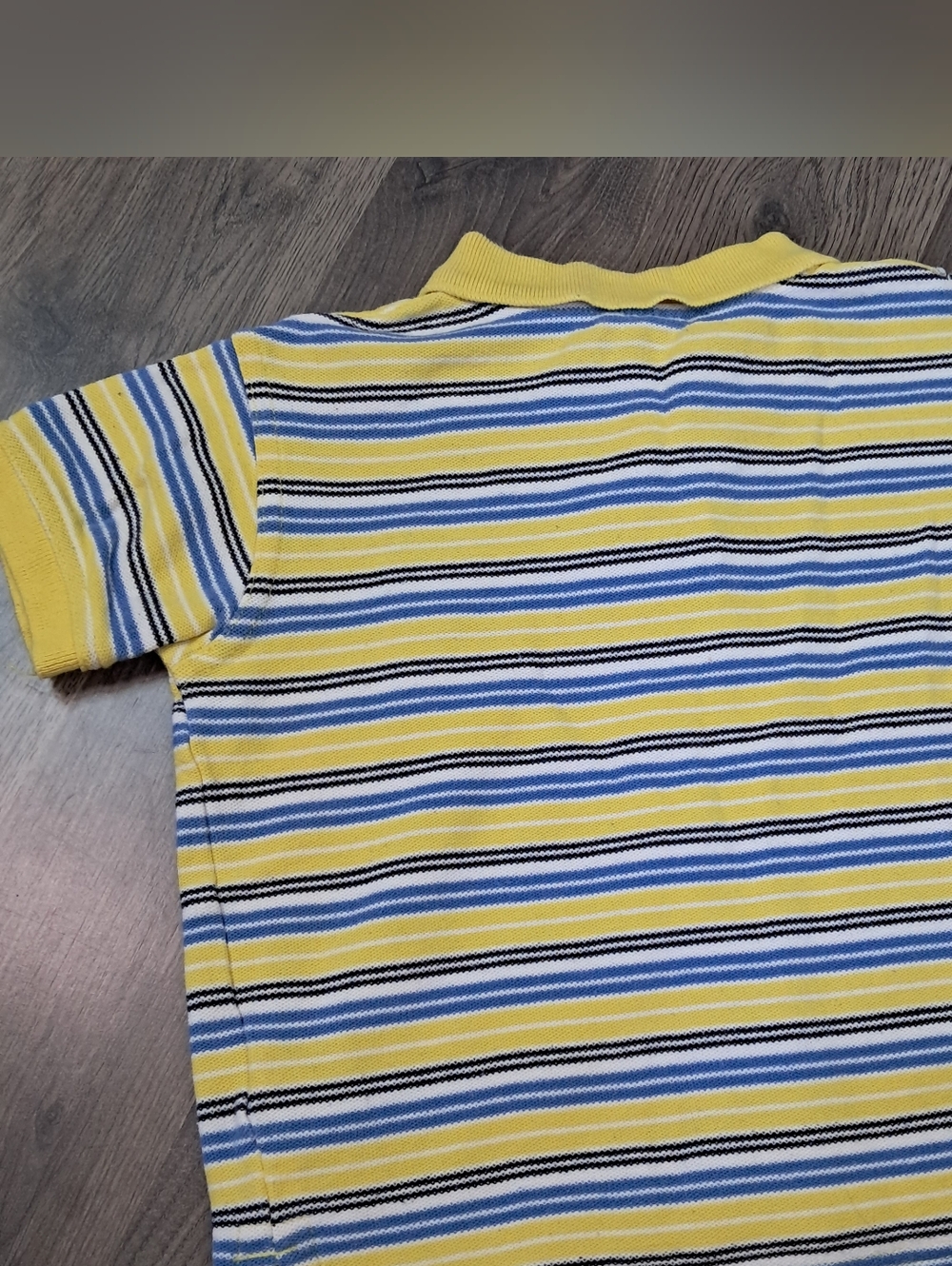 US Polo Assn Toddler Boys Casual Polo Shirt Size 3T Yellow & Blue - Picture 2 of 6